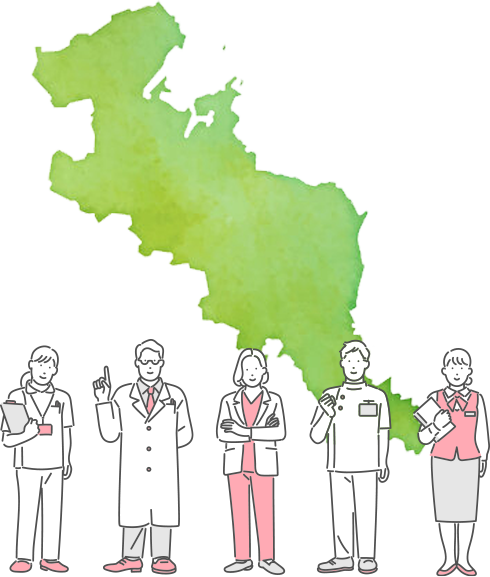 医療福祉業界の総合人材派遣